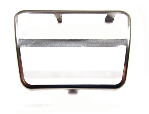 1968 Buick Skylark/GS/Regal/GN CLUTCH & BRAKE PEDAL PAD STAINLESS TRIM - EA | IN1228Z