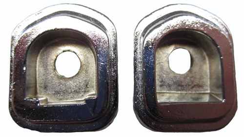 1967 Pontiac GTO/LeMans/Tempest DASH GRAB HANDLE BEZELS - PAIR | IN12294G