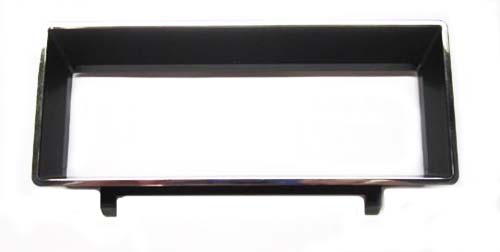 1969 Pontiac GTO/LeMans/Tempest HEATER/AC BEZEL AROUND HEATER CONTROL (NEW BEZEL THAT MOUNTS AROUND HEATER CONTROL. BLACK PLASTIC WITH CHROME EDGING) | IN12325G
