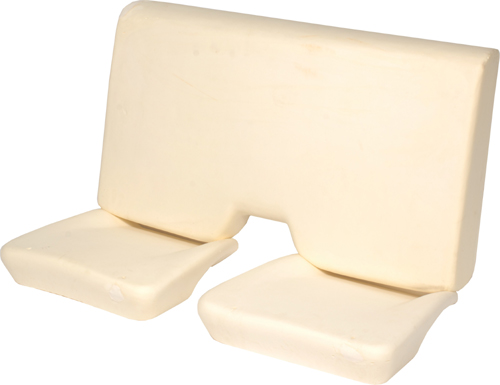 1974 Pontiac Firebird/TransAm MOLDED REAR SEAT FOAM (1 BACK REST AND BOTTOMS) - SET | IN12352F