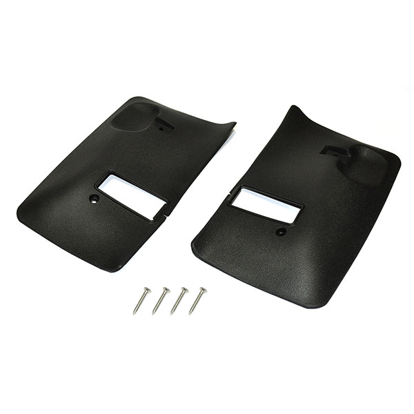 1979 Chevrolet Nova/Chevy II SHOULDER BELT RETRACTOR COVER, MOUNTS IN HEADLINER (BLACK PAINT TO MATCH) - PR | IN12374N