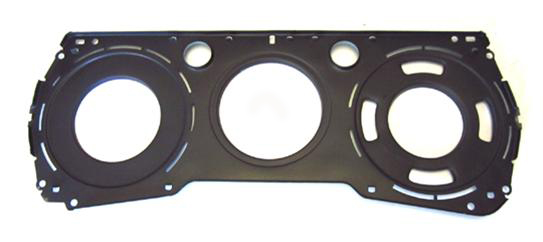 1965 Chevrolet Chevelle/Malibu METAL DASH PLATE FOR FACTORY GAUGES (METAL PLATE THAT SURROUNDS GAUGES) | IN12784V