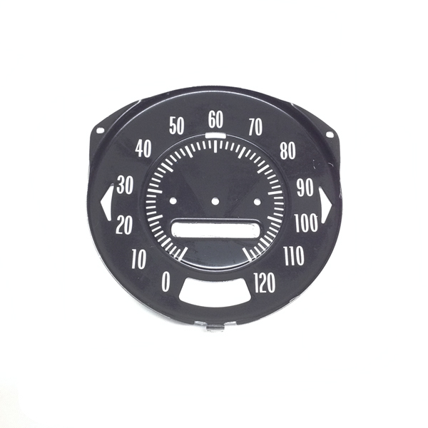 1970 Pontiac GTO/LeMans/Tempest SPEEDOMETER FACE; 120 MPH; RALLY GAUGE FACE | IN12790G
