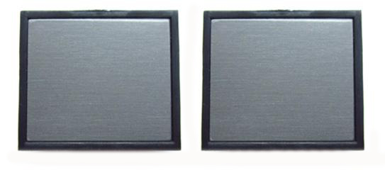 1987 Buick Skylark/GS/Regal/GN DOOR PULL SCREW COVERS - PAIR | IN12824S