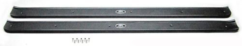 1963 Chevrolet Impala/Caprice/Bel Air DOOR SILL PLATES (CARBON FIBER LOOKING) - PAIR | IN15418P