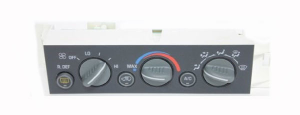 1998 GM Truck HEATER CONTROL AC WITH REAR WINDOW DEFROSTER CHEVROLET SUBURBAN / TAHOE & GMC YUKON GM 9378805 | IN15422K