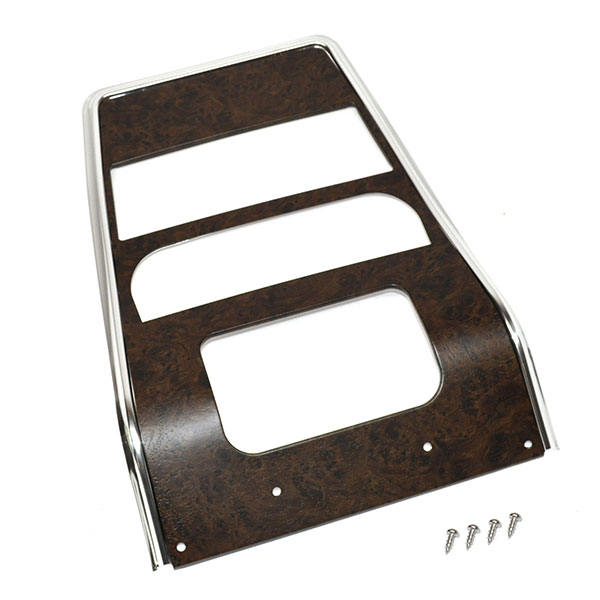 1968 Pontiac Firebird/TransAm CENTER BEZEL DASH PANEL (BURLWOOD) - WITHOUT A/C | IN2140F
