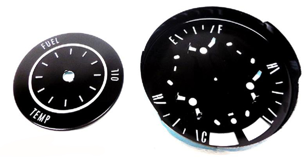 1968 Oldsmobile Cutlass/442/F85 RALLY GAUGE FACE - YOU CAN NOW REPLACE YOUR RUSTY OR FADED GAUGES FACE WITH THIS NEW ONE | IN23220T