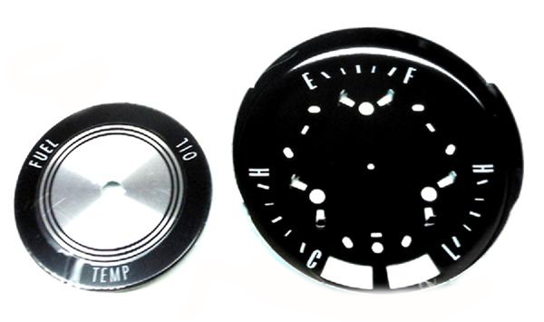 1971 Oldsmobile Cutlass/442/F85 RALLY GAUGE FACE - YOU CAN NOW REPLACE YOUR RUSTY OR FADED GAUGES FACE WITH THIS NEW ONE | IN23222T
