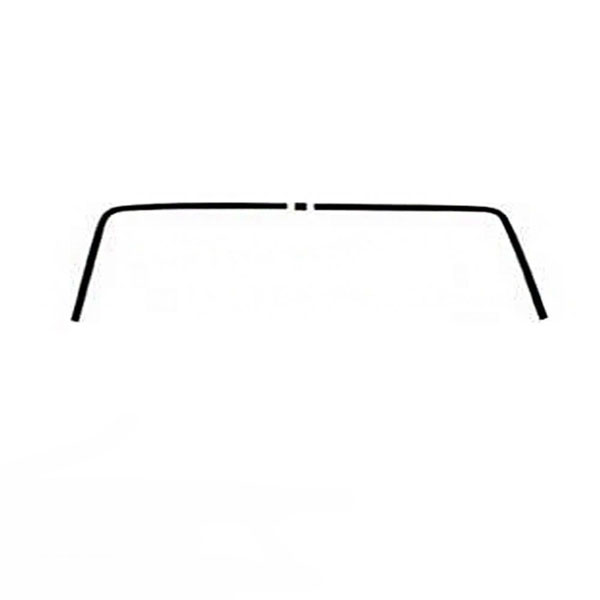 1967 Pontiac Firebird/TransAm REAR WINDOW INTERIOR PLASTIC TRIM SET (BLACK) - 3 PIECE | IN2917F