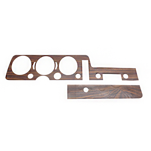 1968 Pontiac GTO/LeMans/Tempest WOODGRAIN DASH VINYL 3 PIECE DECAL | IN2984G