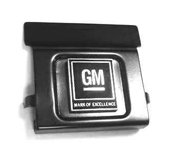 1969 Pontiac GTO/LeMans/Tempest PUSH BUTTON WITH SILVER GM EMBLEM (DELUXE) - EA | IN3335Z