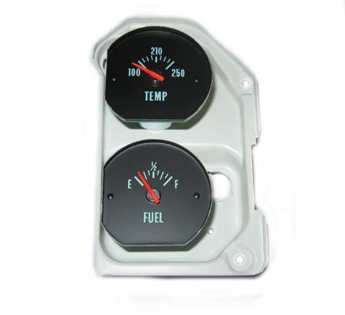 1970 Chevrolet Monte Carlo FUEL/TEMP DASH GAUGE WITH MOUNTING PANEL | IN3405Z