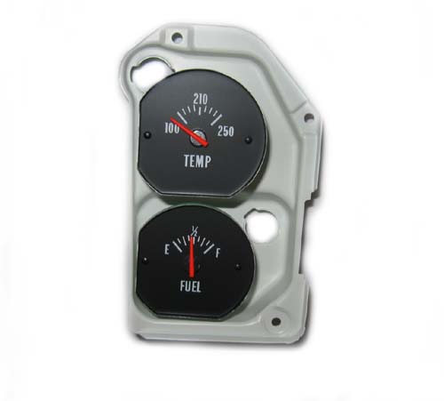 1971 Chevrolet Monte Carlo FUEL/TEMP GAUGE WITH MOUNTING PANEL | IN3408Z