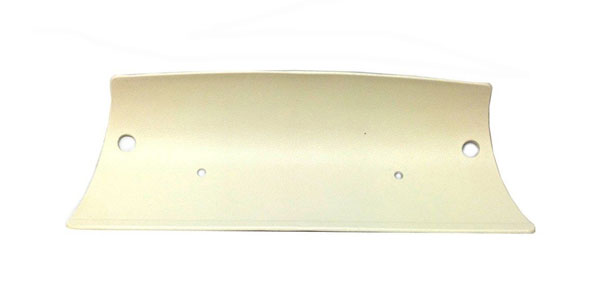 1969 Pontiac GTO/LeMans/Tempest WHITE BUCKET SEAT HEADREST LOWER COVER; EACH | IN4322Z
