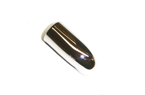 1972 Pontiac GTO/LeMans/Tempest BUCKET SEAT CHROME BULLET STAINLESS END CAPS - EA | IN4698Z