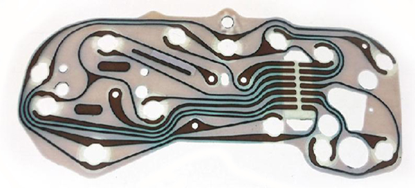 1973 Pontiac GTO/LeMans/Tempest DASH RALLY GAUGE CLUSTER PRINTED CIRCUIT BOARD WITH WARNING LIGHTS GM 8911120 | 8911120