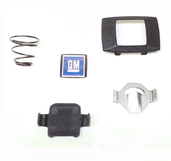 1971 Chevrolet Camaro 1ST DESIGN GM EXPLODING SEAT BELT BUCKLE REPAIR KIT (PINS MEASURE 1.30 INCHES & 0.90 INCHES CENTER TO CENTER) | IN5000Z