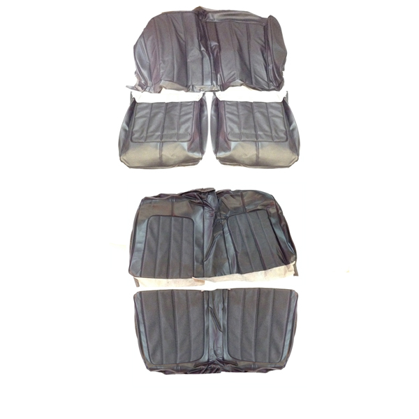 1970 Buick Skylark/GS/Regal/GN LEGENDARY SEAT COVERS - FRONT BENCH WITHOUT ARMREST & REAR BENCH COMPLETE SET CONVERTIBLE  (WIDE PLEATS) | IN5144S