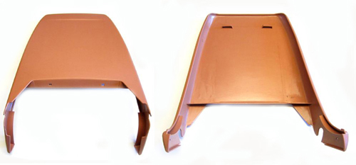 1973 Pontiac GTO/LeMans/Tempest BUCKET SEAT BACKS WITH CORRECT GRAIN & FINISH (LEMANS, GRAND LEMANS & 74 GTO) CAMEL TAN - PR | IN5280Z