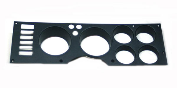 1987 Buick Skylark/GS/Regal/GN PLASTIC BUICK GNX INSTRUMENT GAUGE CLUSTER BEZEL FOR ORIGINAL STEWART WARNER GAUGES MADE IN THE USA | IN52897S