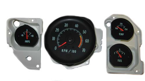 1970 Chevrolet El Camino SS DASH GAUGE 5500 RPM CONVERSION KIT | IN5500C