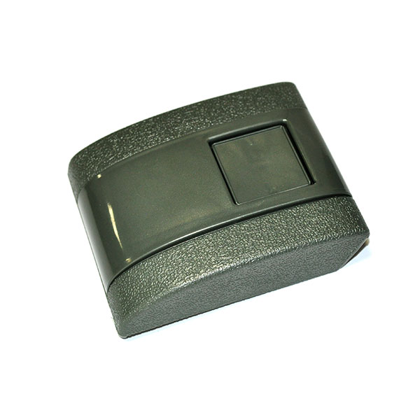 1972 Pontiac GTO/LeMans/Tempest STANDARD SEAT BELT BUCKLE PLASTIC COVER & BUTTON NEW (GM MARK OF EXCELLENCE DECAL SOLD SEPARATELY) GREEN - EA | IN6062Z