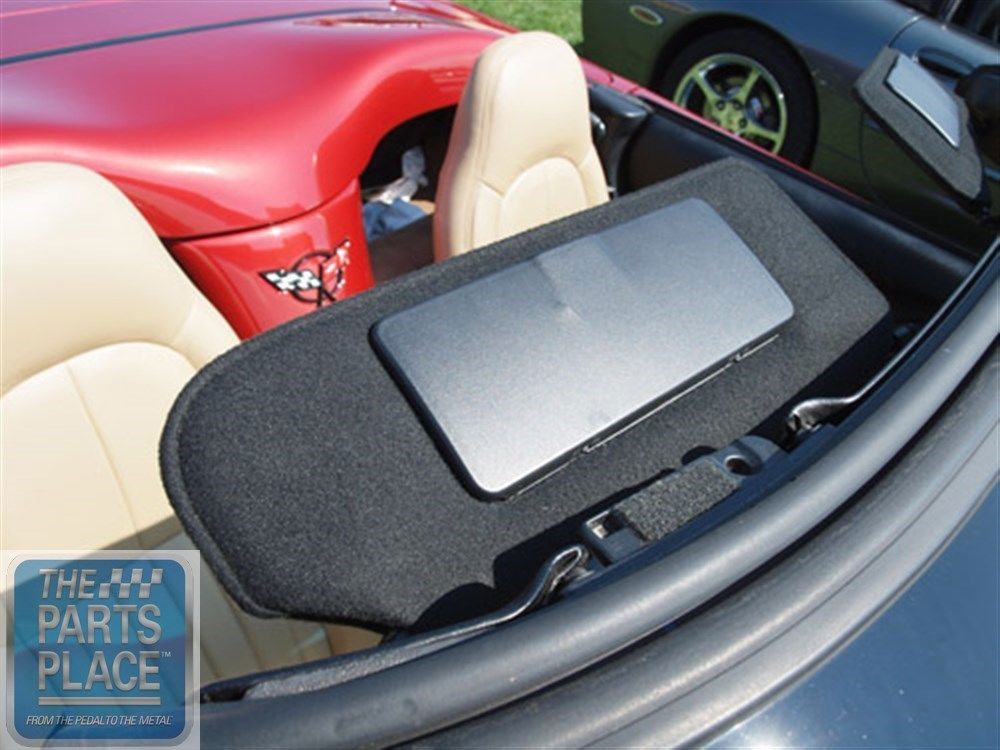 1997 Chevrolet Corvette SUNVISORS (EBONY BLACK) - PAIR | IN80250O