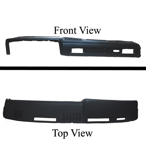 1982 GM Truck DASH PAD URETHANE (CHEVROLET/GMC PICKUP/ BLAZER/SUBURBAN)(BLACK) | IN80758K