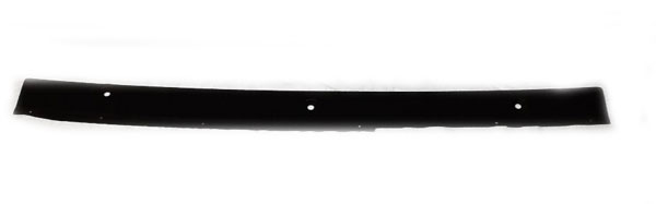 1971 Pontiac Firebird/TransAm BLACK UPPER DASH BEZEL REINFORECMENT.  THIS PART GETS RIVITED TO THE ENGINE TURNED BEZEL, OR THE WOODGRAIN BEZEL. | IN80857F