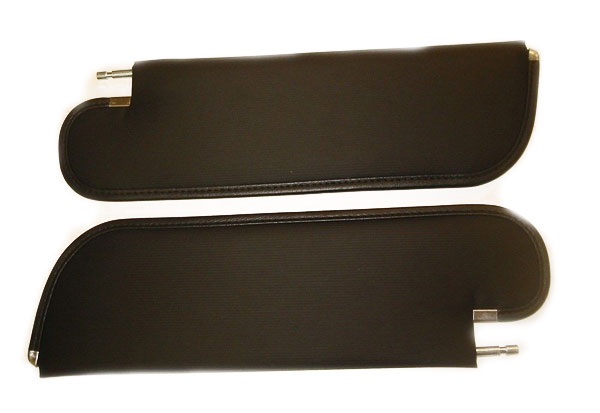 1971 Pontiac GTO/LeMans/Tempest COUPE SUNVISORS (PREMIER) BLACK - PR | IN8491A