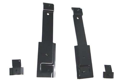 1967 Pontiac GTO/LeMans/Tempest BUCKET SEAT MOUNTING BRACKET SET - 2 BUCKETS 4 PIECE KIT (OEM STYLE) | IN8512Z