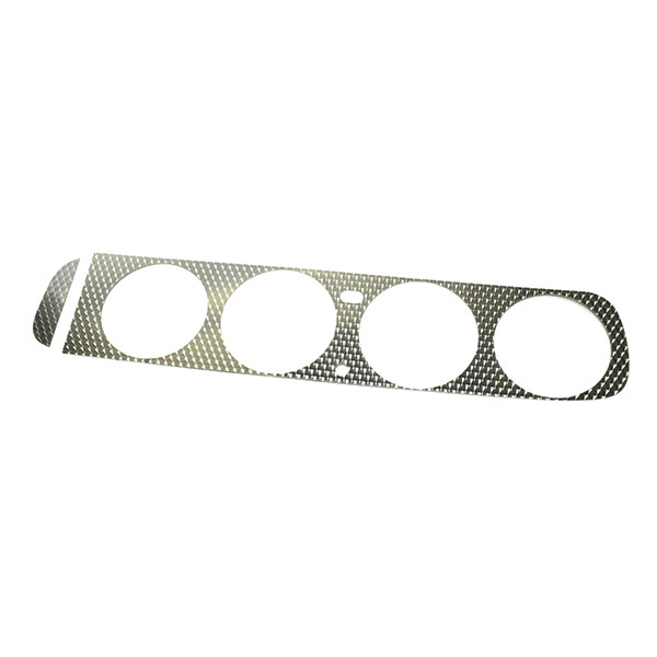 1964 Pontiac GTO/LeMans/Tempest DASH INSERT ORIGINAL STYLE SWIRLED ALUMINUM WITH METAL BACKING WITH AIR | IN8997G