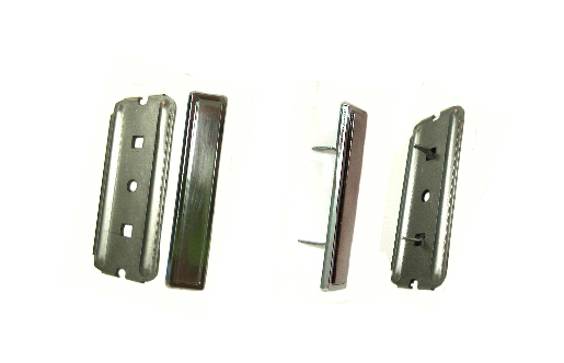1969 Pontiac GTO/LeMans/Tempest SEAT EMBLEM & REINFORCEMENT BRACKET | IN9958G