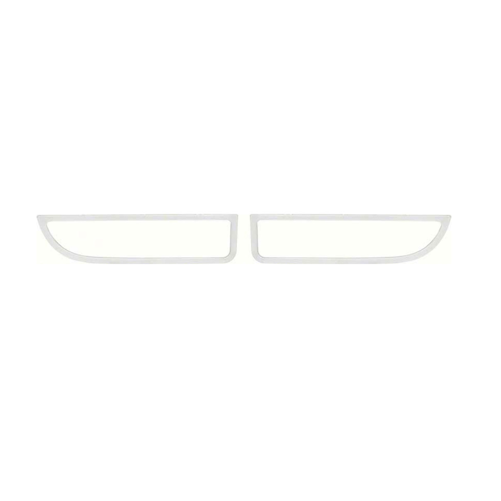 1973 Chevrolet Camaro PARK LAMP TRIM MOLDING; ALUMINUM; RH