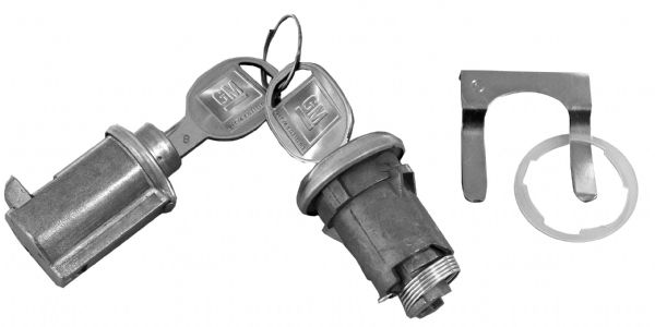 1967 Pontiac GTO/LeMans/Tempest GLOVEBOX & TRUNK LOCK KIT (LATER KEYS) 196 | KL3119Z