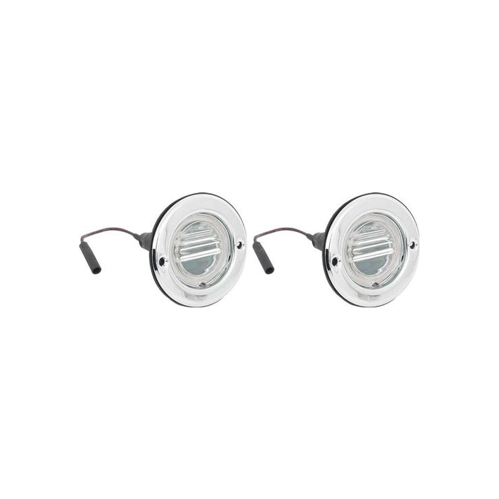 1969 Mopar Dodge/Chrysler/Plymouth 69-70 CHARGER 69 ROADRUNNER BACK-UP LAMP ASSEMBLIES PAIR | MB316