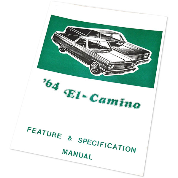 1964 Chevrolet El Camino FACTS & FEATURE MANUAL | MP0243