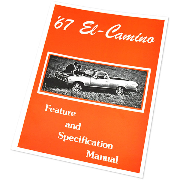1967 Chevrolet El Camino FACTS & FEATURE MANUAL | MP0244
