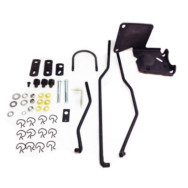 1968 Chevrolet Nova/Chevy II SHIFTER ROD KIT FOR HURST SHIFTER WITH MUNCI TRANSMISSION (COMES COMPLETE WITH MOUNTING BRACKET THAT MOUNTS THE SHIFTER ON THE TRANSMISSION FOR REPLACEMENT HURST KIT #4529) | MT6122Z