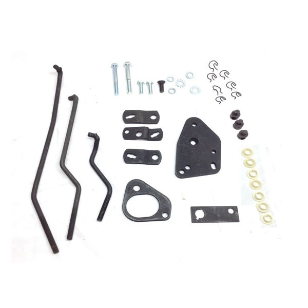 1971 Pontiac Firebird/TransAm HURST REPLACEMENT FACTORY HURST LINKAGE KIT FOR MUNCI TRANSMISSION (COMES COMPLETE WITH MOUNTING BRACKET THAT MOUNTS THE SHIFTER ON THE TRANSMISSION) # 3737897 | MT6124Z