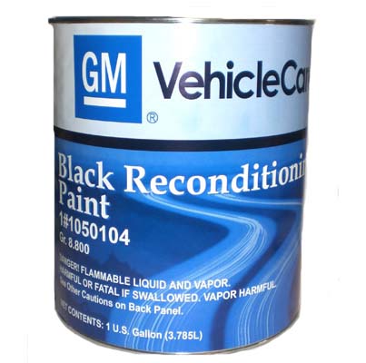 1974 Pontiac GTO/LeMans/Tempest BLACK RECONDITIONING PAINT - GALLON | PT7979Z