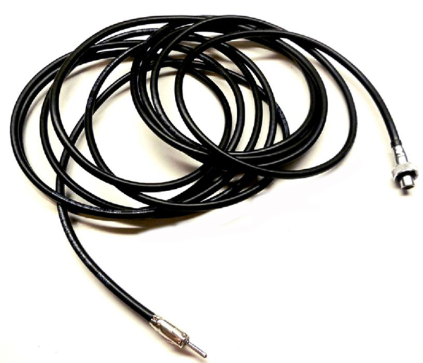 1968 Pontiac GTO/LeMans/Tempest SCREW ON REAR ANTENNA COAX CABLE, FOR POWER OR MANUAL ANTENNA. 191