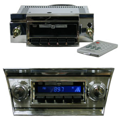 1966 Chevrolet El Camino AM/FM FACTORY LOOK RADIO WITH DIGITAL DISPLAY | RD1203V