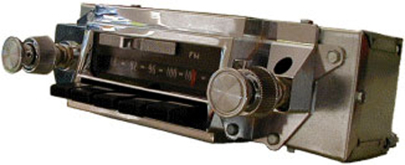 1966 Chevrolet El Camino FACTORY STYLE AM/FM RADIO WITH ANALOG DISPLAY WITH NEEDLE | RD10499V