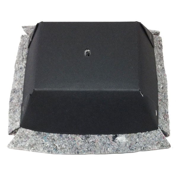 1967 Pontiac Firebird/TransAm REAR SPEAKER ENCLOSURE (COUPE) - EA - MOUNTS IN TRUNK ON PACKAGE TRAY PANEL | RD3298F