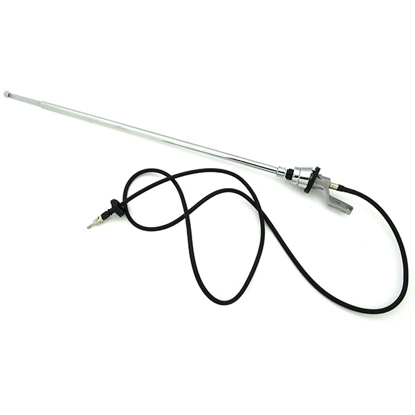 1966 Pontiac GTO/LeMans/Tempest ANTENNA TELESCOPIC MAST WITH OVAL TIP AND OVAL BODY WITH A FORK STYLE ANTENNA SHAFT | RD3299G
