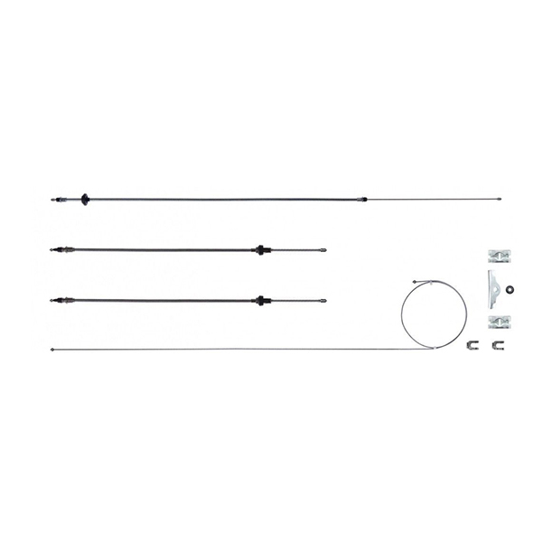 1967 Buick Skylark/GS/Regal/GN EMERGENCY BRAKE CABLE FULL SET WITH ALL HARDWARE WITH TH400 IN OE MATERIAL RSBCA09 | BR1009S