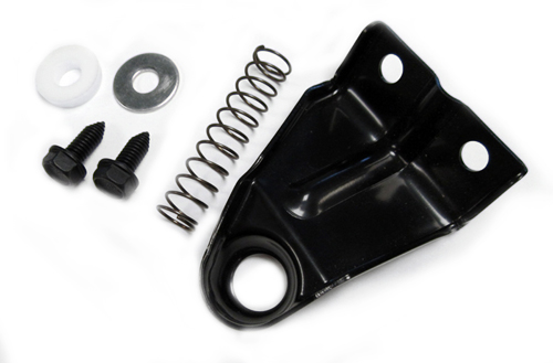 1969 Buick Skylark/GS/Regal/GN CROSS SHAFT BACK DRIVE HARDWARE KIT W/BRACKET (THIS IS THE BRACKET AND HARDWARE KIT THAT HOLDS THE CROSS SHAFT ROD THAT GOES FROM THE FRAME  TO THE STEERING COLUMN FOR THE BACK DRIVE LINKAGE. KIT INCLUDES BRACKET, BUSHING, SPRING, PAIR OF BOLTS AND WASHER. USED WITH AUTOMATIC OR MANUAL TRANS CARS. | ST12276Z