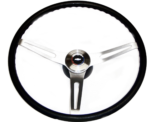 1972 Chevrolet Monte Carlo 3 SPOKE CUSHION GRIP STEERING WHEEL KIT 14